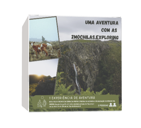 Voucher uma Aventura com as 2Mochilas.Exploring | Serra da Freita & Frecha da Mizarela